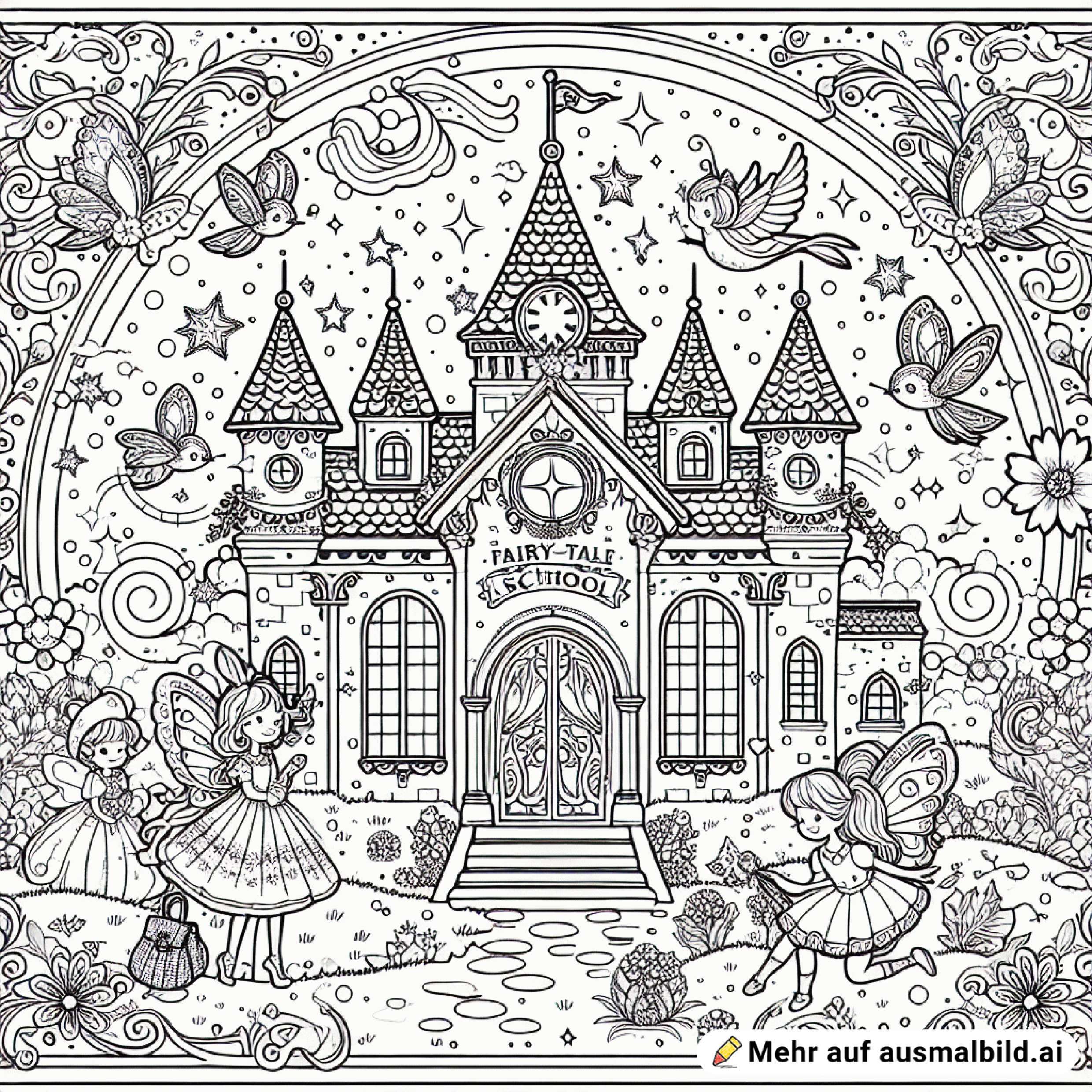 Feen-Schule für Glitzerzauber ‍️