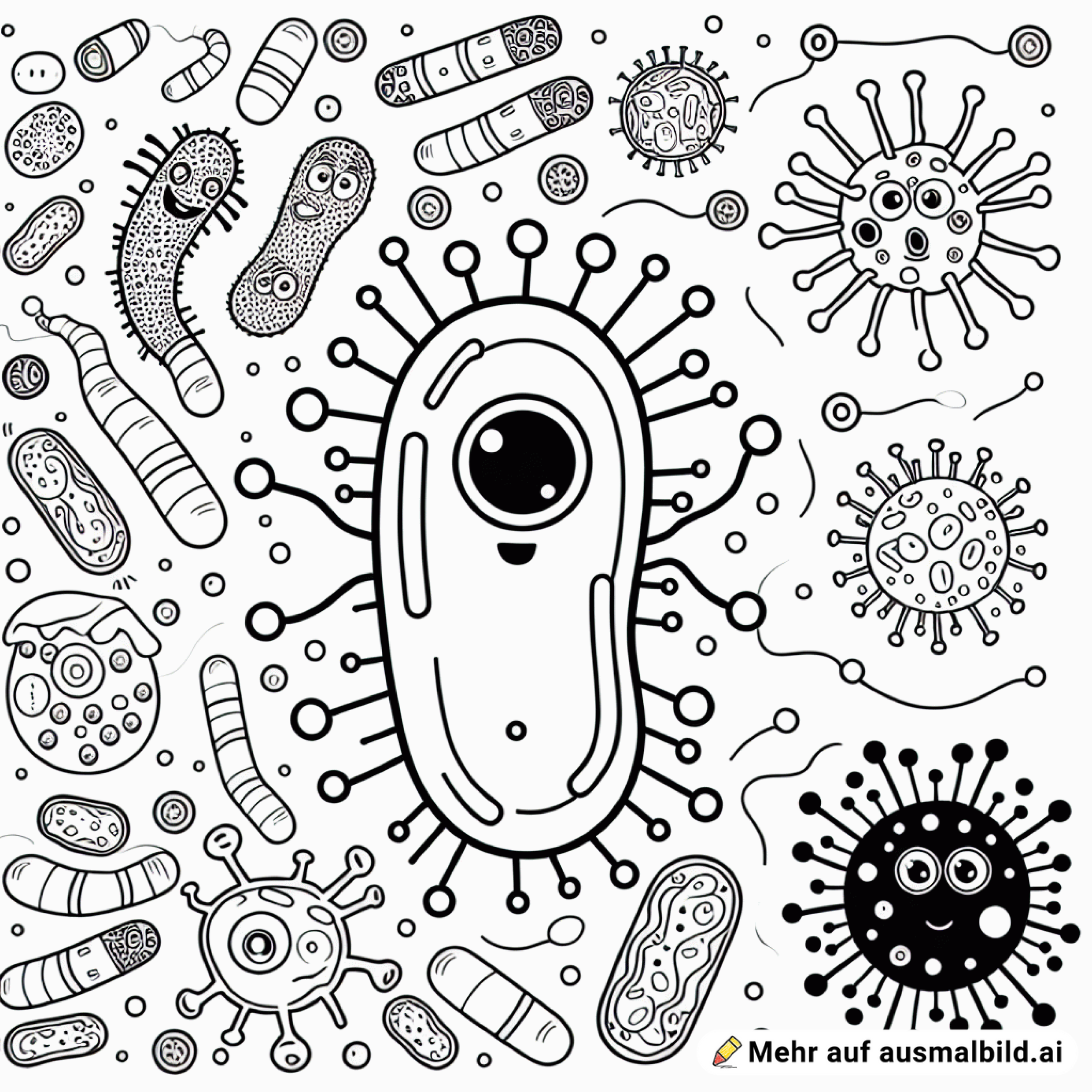 Freundliche Bakterien und Viren