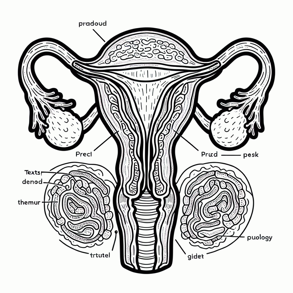 Kindgerechte Malvorlage Hodensack und Glied Querschnitt kostenlos