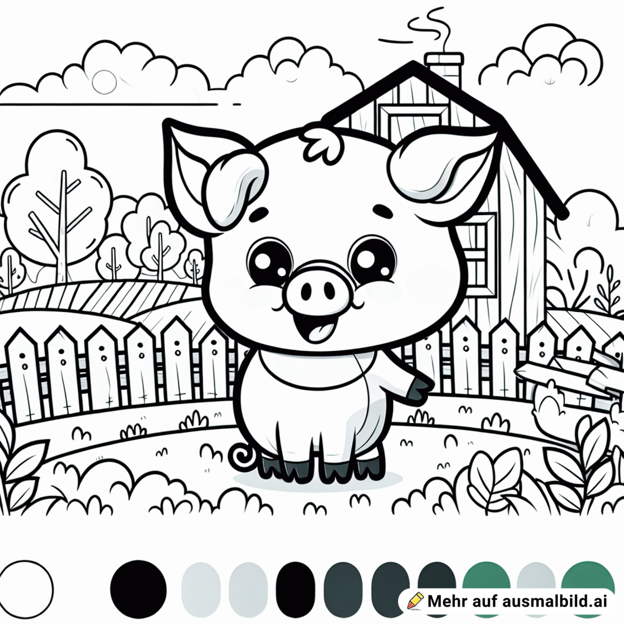 Peppa Pig auf dem Bauernhof