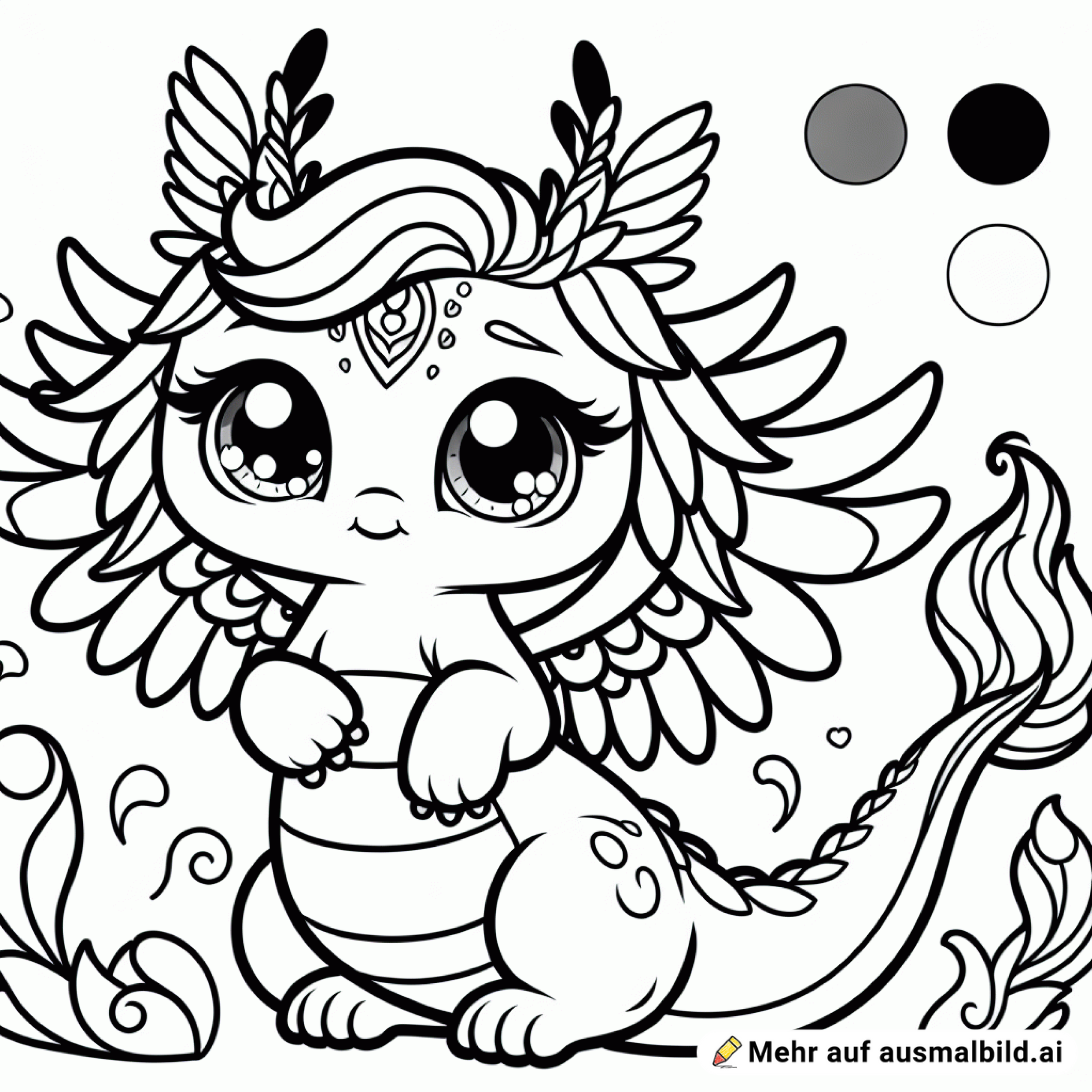 niedliches fabelwesen