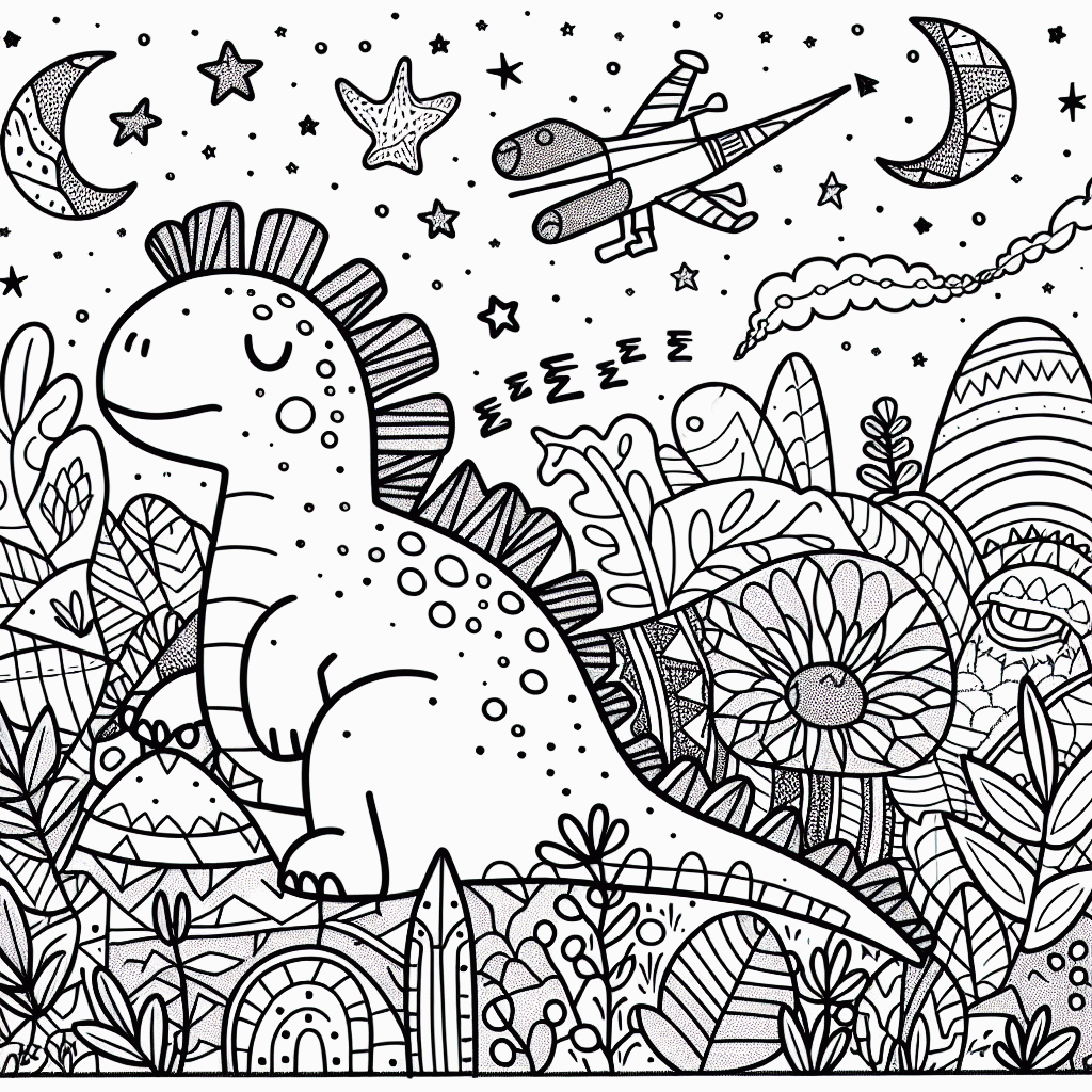 Kostenlose Dino Snore Shelly Malvorlagen zum Ausdrucken