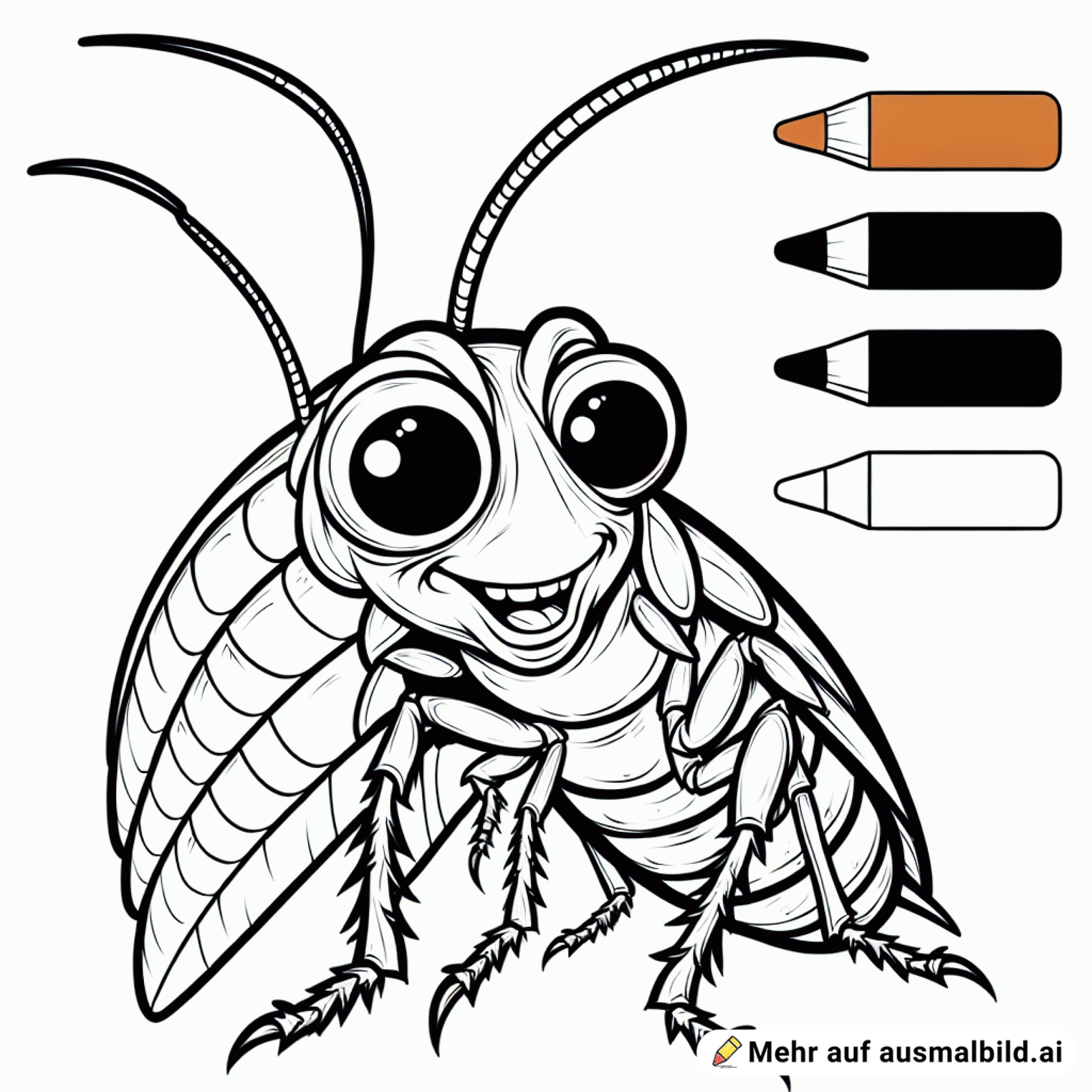 eine kakerlake ohne kopf, die schrecklich aussieht, kein kopf, kopflos