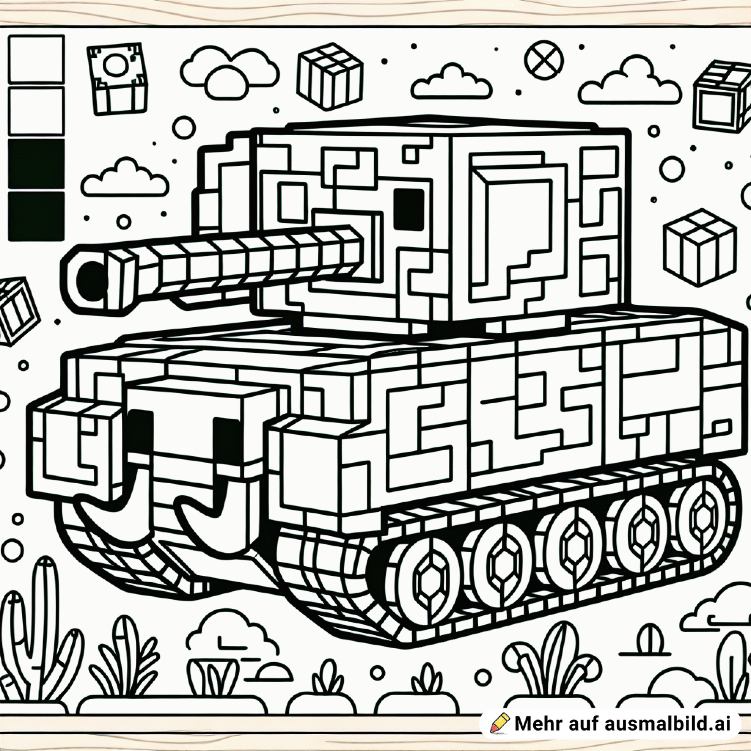 mindcraft panzer mit elefantenohren