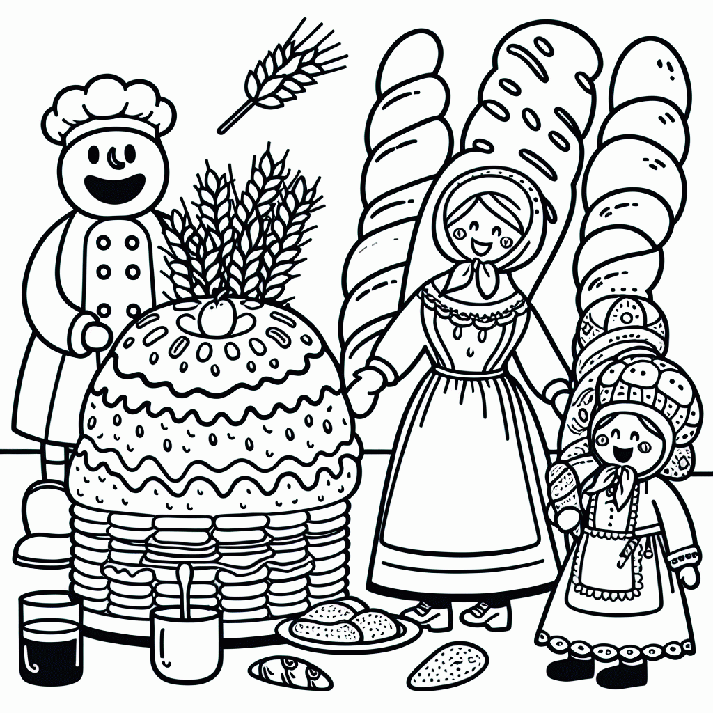 Weckmann Malvorlagen kostenlos zum Ausdrucken für Kinder