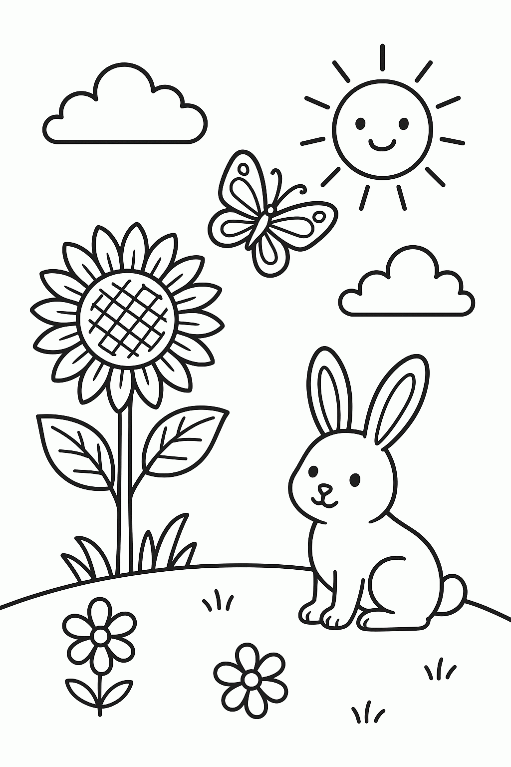 Detailreiche Malvorlagen im Gravur-Stil für Kinder