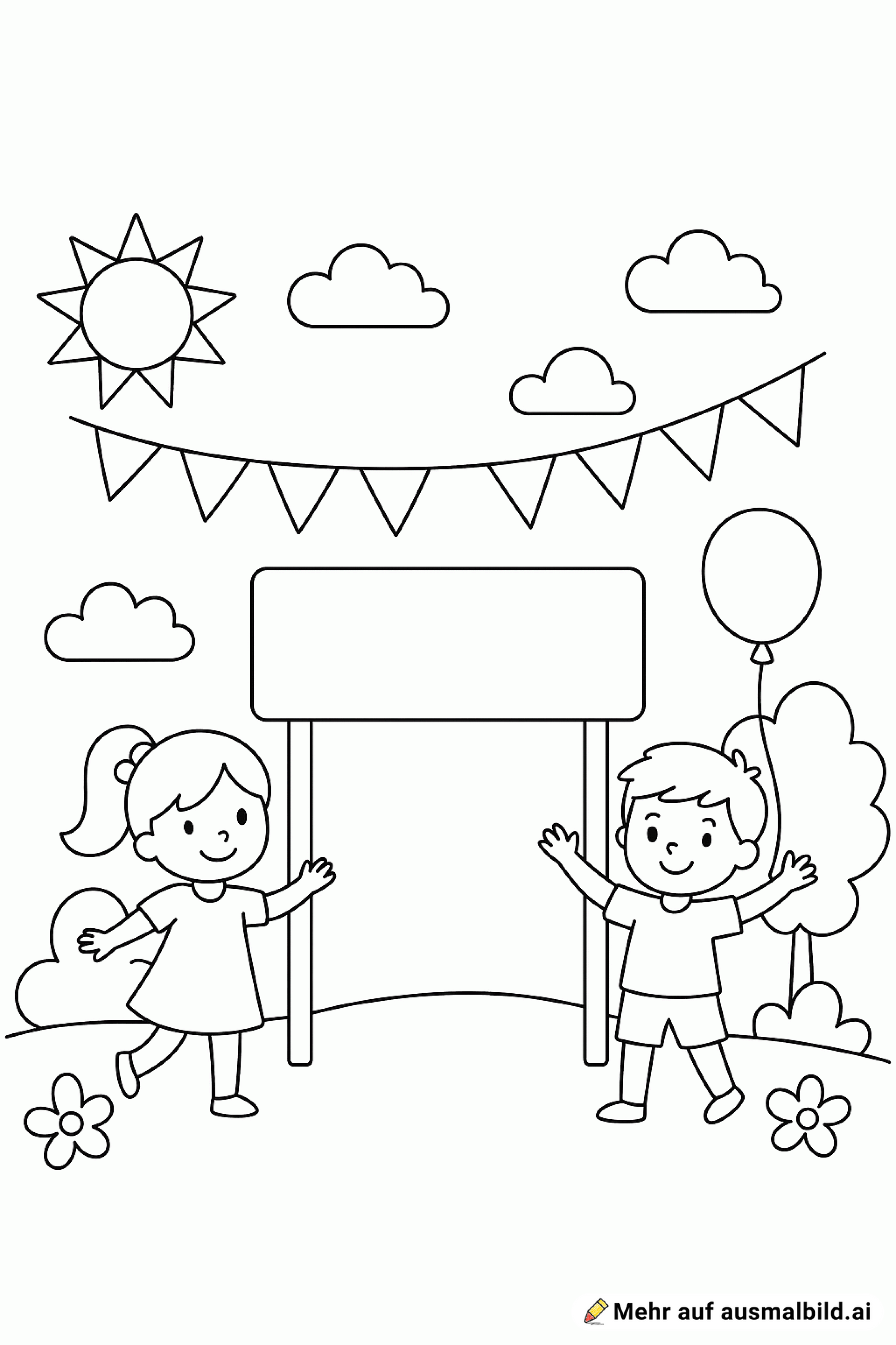 Sommerfest im Kindergarten Grabenfüche.