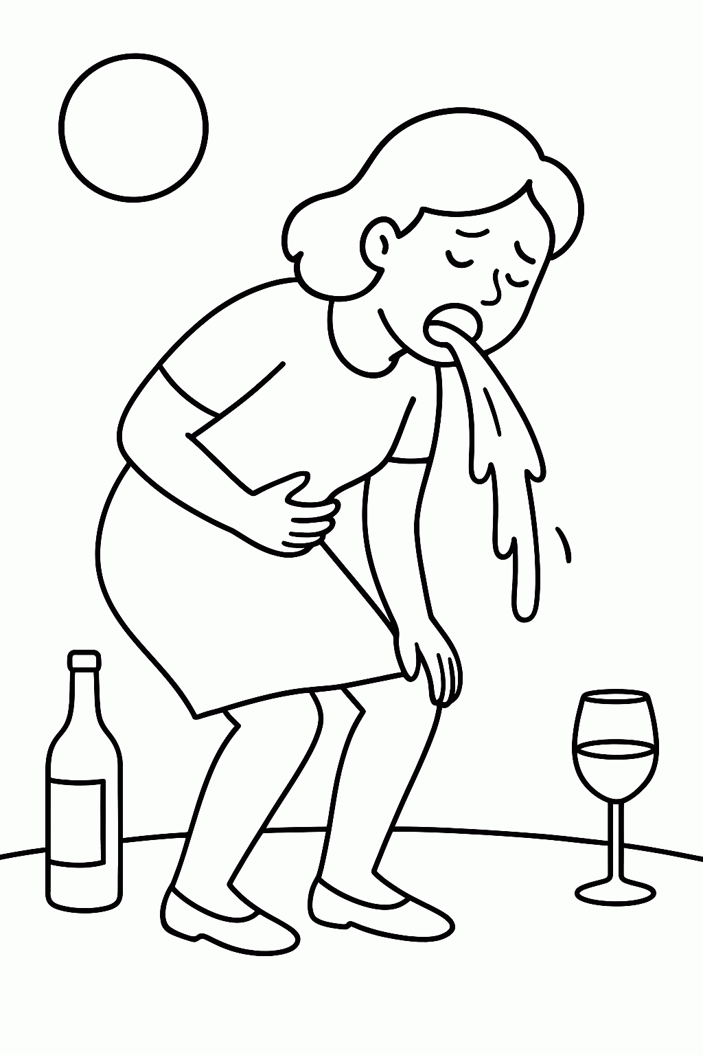 Kostenlose Malvorlagen zum Thema Gesundheit für Kinder