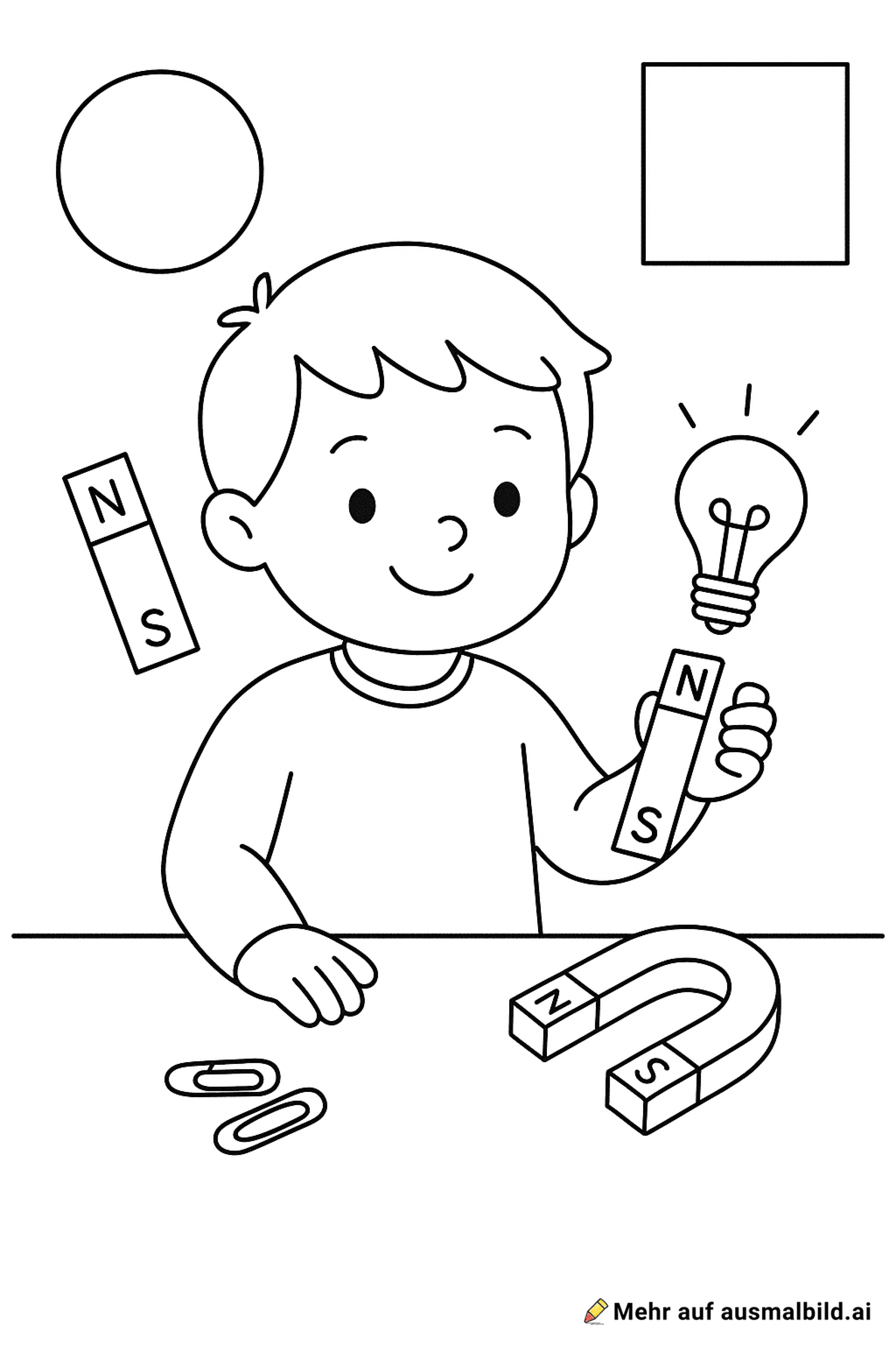 experiment mit magneten