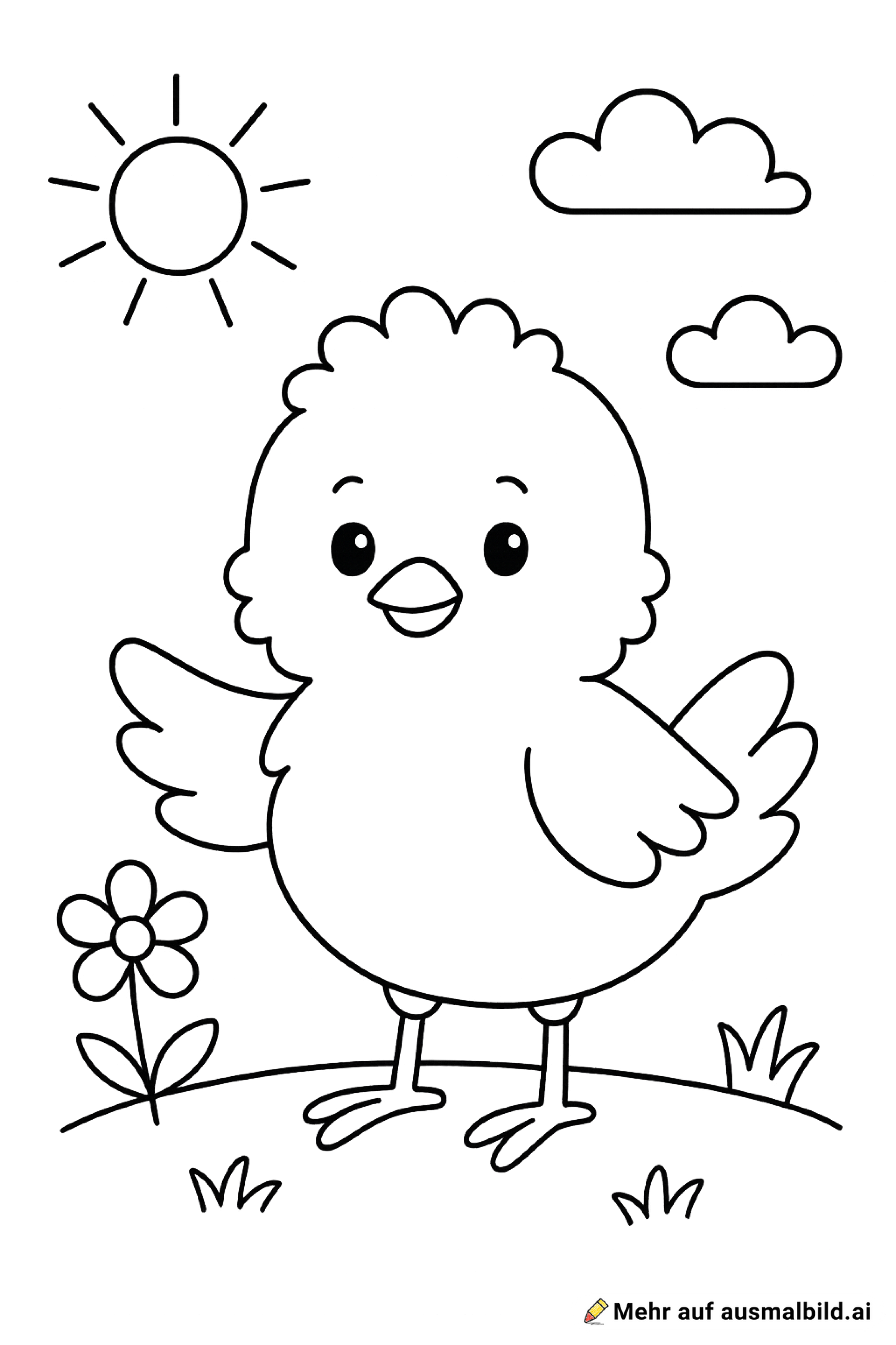 erstelle eine Grafik als ausmalbild Poemen mit