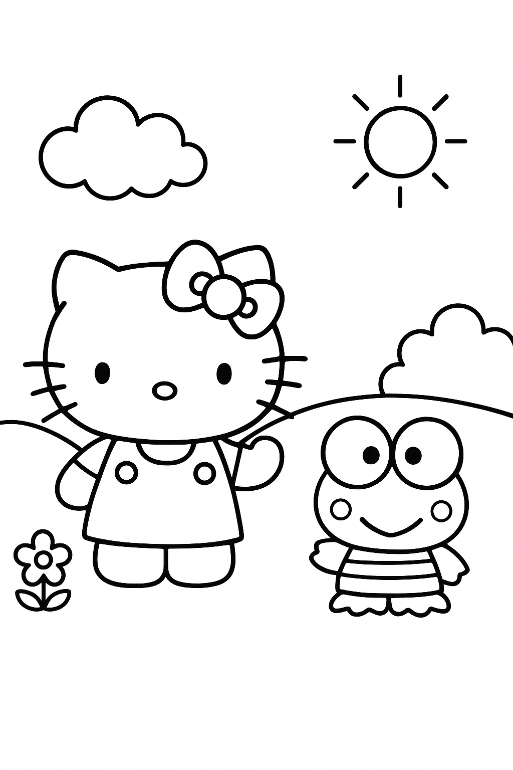 Sanrio Malvorlagen für Kinder - Kostenlos Ausdrucken