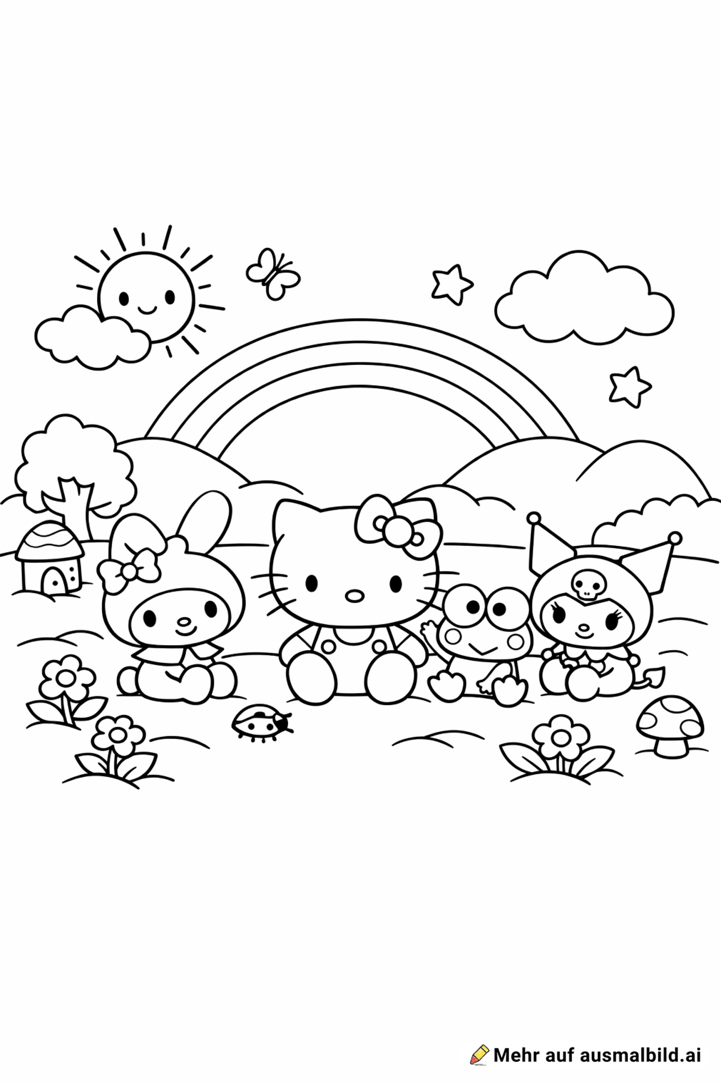 Hello kitty and Friends