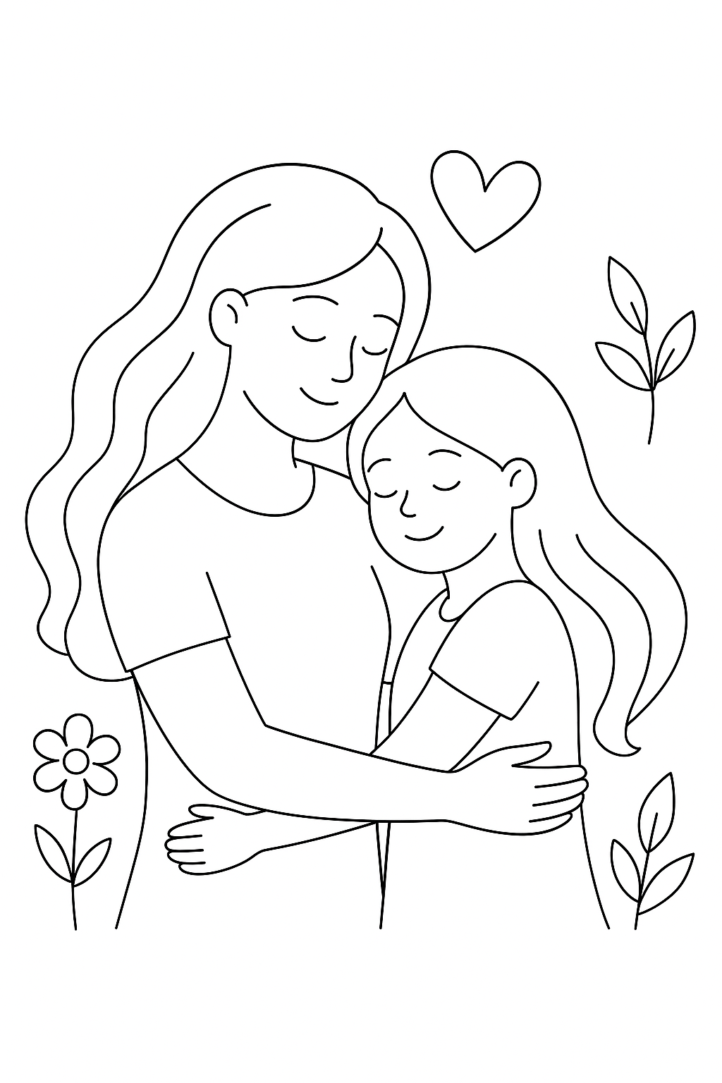 Kostenlose Malvorlagen zum Muttertag – Ausmalbilder für Kinder