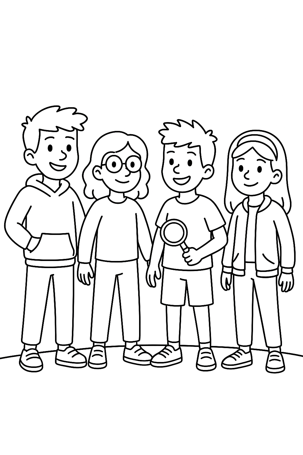 Kostenlose TKKG Junior Malvorlagen für kreative Kinder