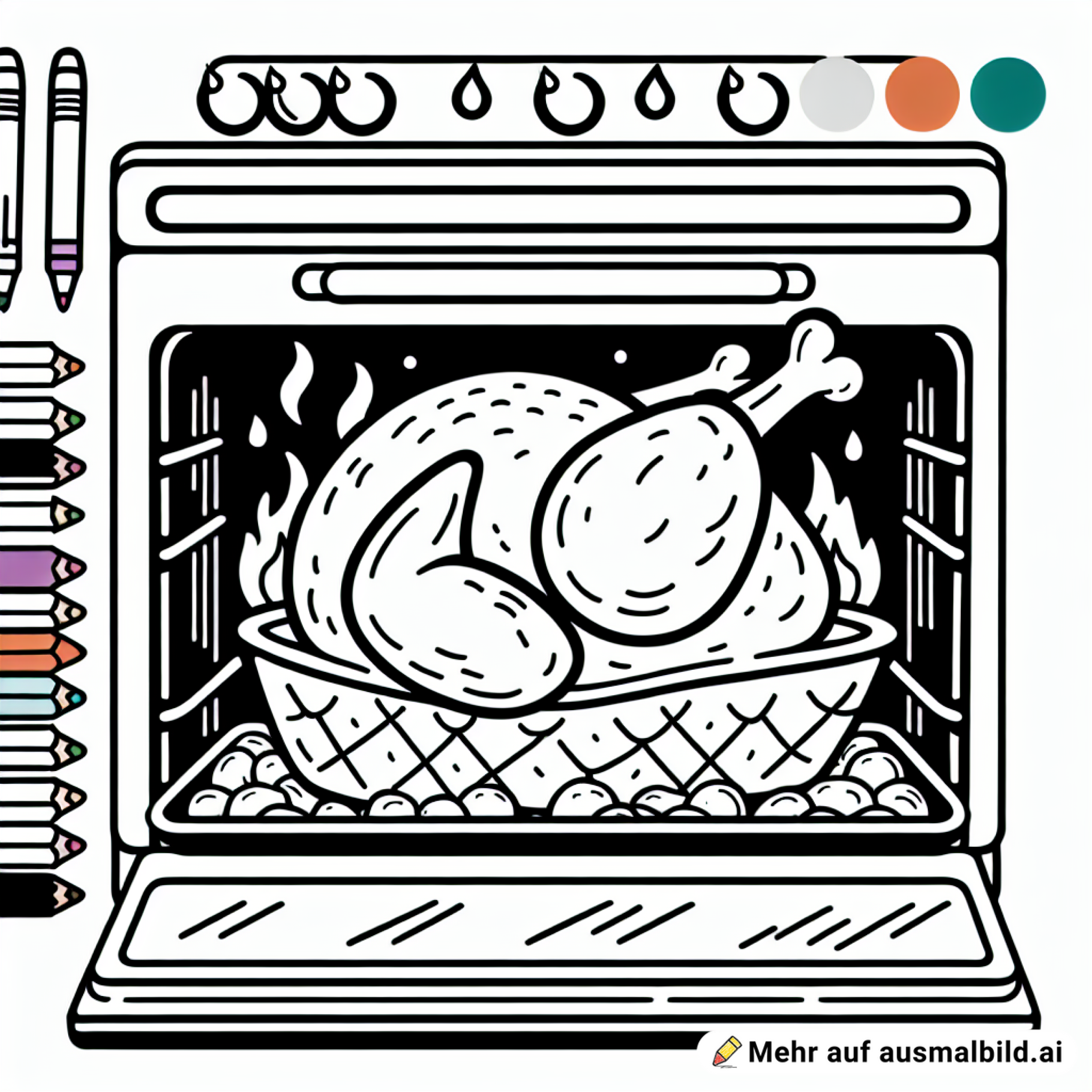 Grillhähnchen im Backofen